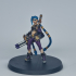 Arcane Jinx and Vi from League of Legends (PRESUPPORTED) print image