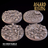 SAND SHORE 4 x Round Bases 40mm - PRESUPPORTED image