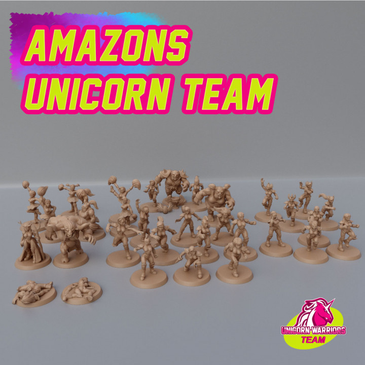 Fantasy Football - Amazon & Female Human Team's Cover