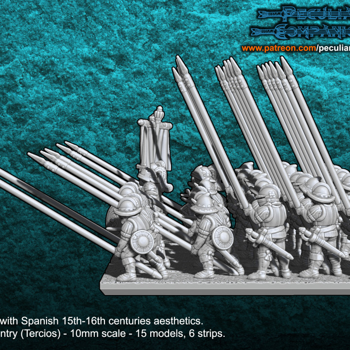 10mm Spanish Empire Humans - Army Bundle's Cover
