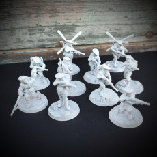 Picture of print of Chasseurs alpins français - 28mm for wargame