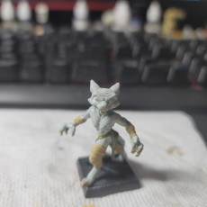 Picture of print of Ghoul Cat