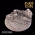 RUINS Round Base 80mm - PRESUPPORTED image