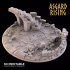RUINS Round Base 130mm - PRESUPPORTED image