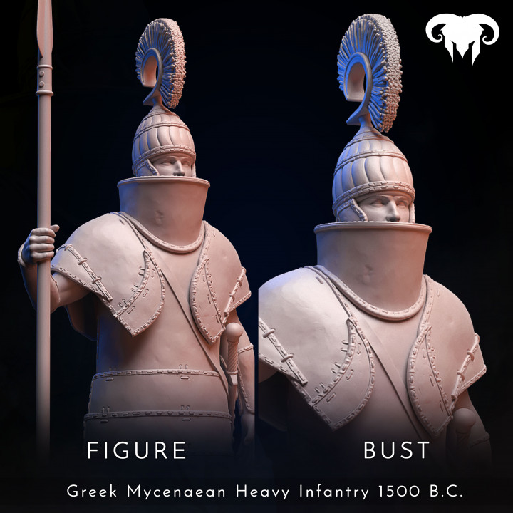 $11.99Bundle - Greek Mycenaean Heavy Infantry 1500 B.C. Palace Guard!