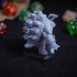 Tortle Warlord Miniature - Pre-Supported print image