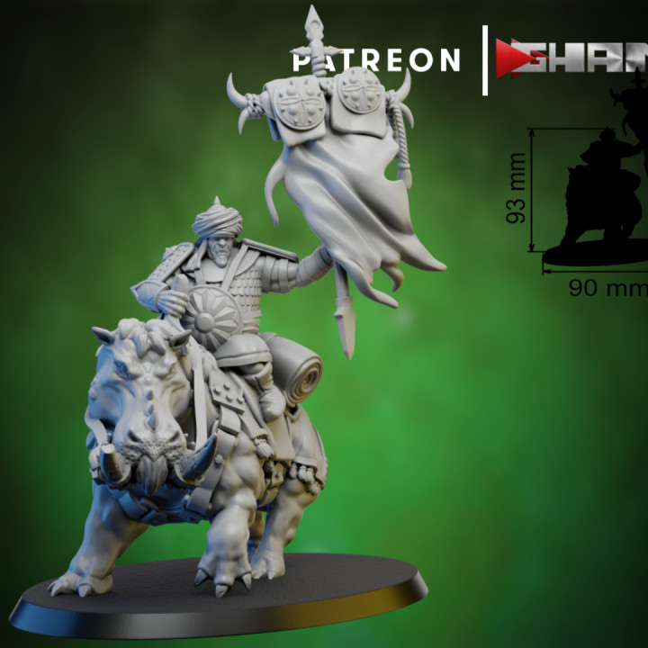 $9.90Ogre 2 persian hippo 3 support ready