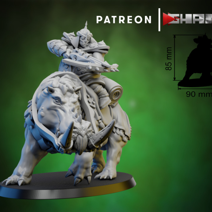 $9.90Ogre 2 persian hippo 5 support ready