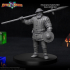 Human Infantry 2C Miniature - Pre-Supported image