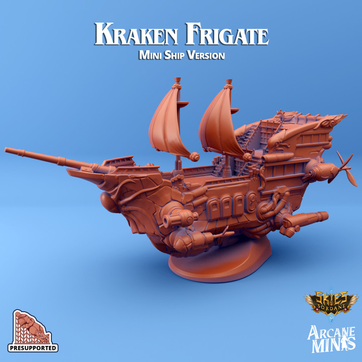 Kraken Frigate - Mini Ship's Cover