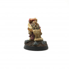 Picture of print of Dwarf Scribe (pre-supported)