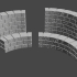 Cut-Stone Separate Wall Curved image