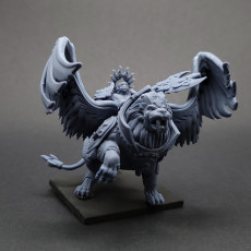 Picture of print of Paladin - Lion Rider