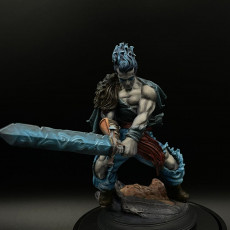 Picture of print of Ragged Bloodhunter Captain - Gaius