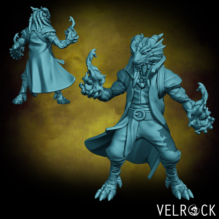 $4.00Male Dragonfolk Magus (PRESUPPORTED)