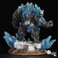Picture of print of Animated Frost Golem - The Yokun Golem