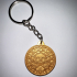 Pirates of the Caribbean Aztec coin keychain image