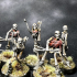 Skeleton Archers (Set of 5 x 32mm presupported miniatures) print image