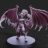 Drow Demonic Valkyrie Pose 2 - Includes Pinup Variant image