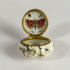 Porcelain snuff-box with insects and butterflies image