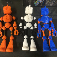 Picture of print of Free Model: FLEXI FACTORY PRINT-IN-PLACE FOKOBOT 2.0  ( robot )