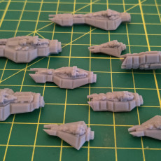 Picture of print of SCI-FI Ships Fleet Pack - Martian Confederation - Presupported