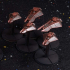 SCI-FI Ships Fleet Pack - Martian Confederation - Presupported print image