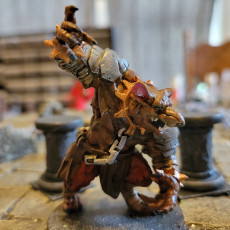 Picture of print of Rat Ogre [Pre-Supported]