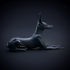 Egyptian Anubis dog statue image