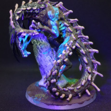 Picture of print of Hard To Kill Lizard - SCP "The D&D Incursion - PRESUPPORTED - 32mm scale