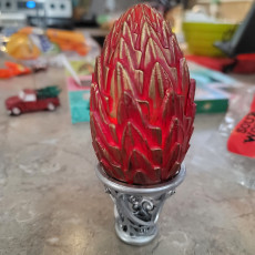 Picture of print of Dragon Egg - Design B - Monster Trophy