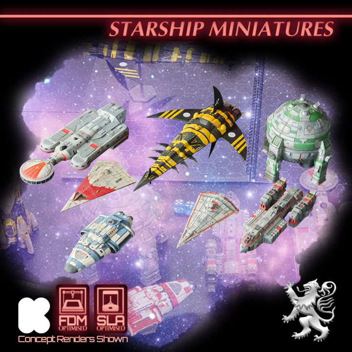 Traveller Starship Miniatures's Cover