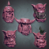 MrModulork's Scar Orc Heads - Set C image