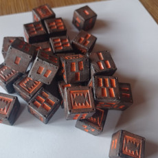 Picture of print of MrModulork's Free Orc Dice / Wound Counter Kit