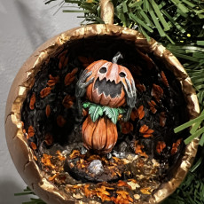 Picture of print of Christmas Bauble Mini Display - Dungeon Textured interior (Presupported)