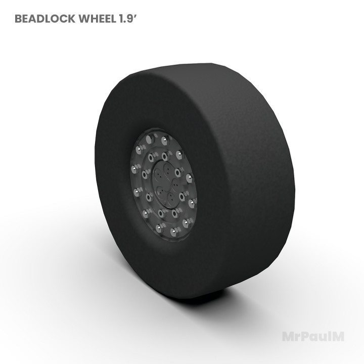 Beadlock wheel 1.9"