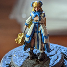 Picture of print of Half-sheep girl (Cleric , Priestess)