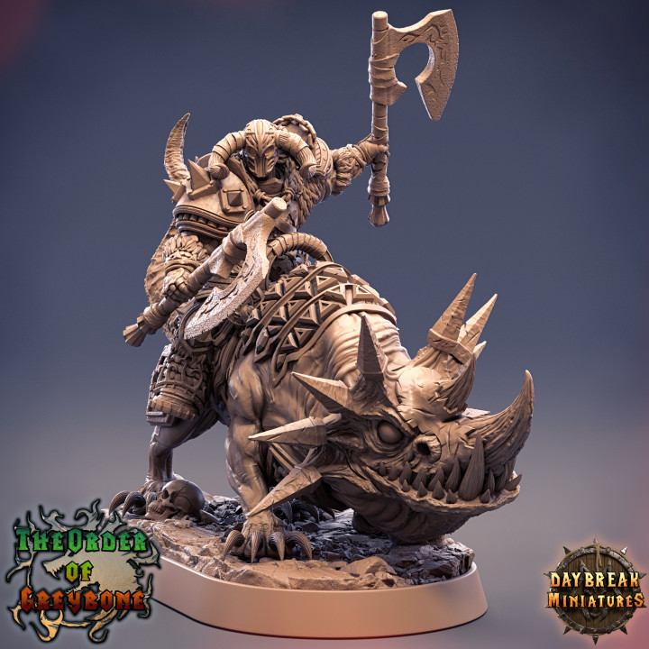 $7.00Balthazar Doublefang on Horned Wolf - The Order of Greybone