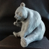 Sad Polar Bear print image