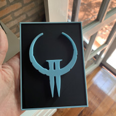Picture of print of Quake 2 Logo