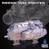 Raider Void Fighter Space Ship (highly modular kit) - In Orbit Collection image
