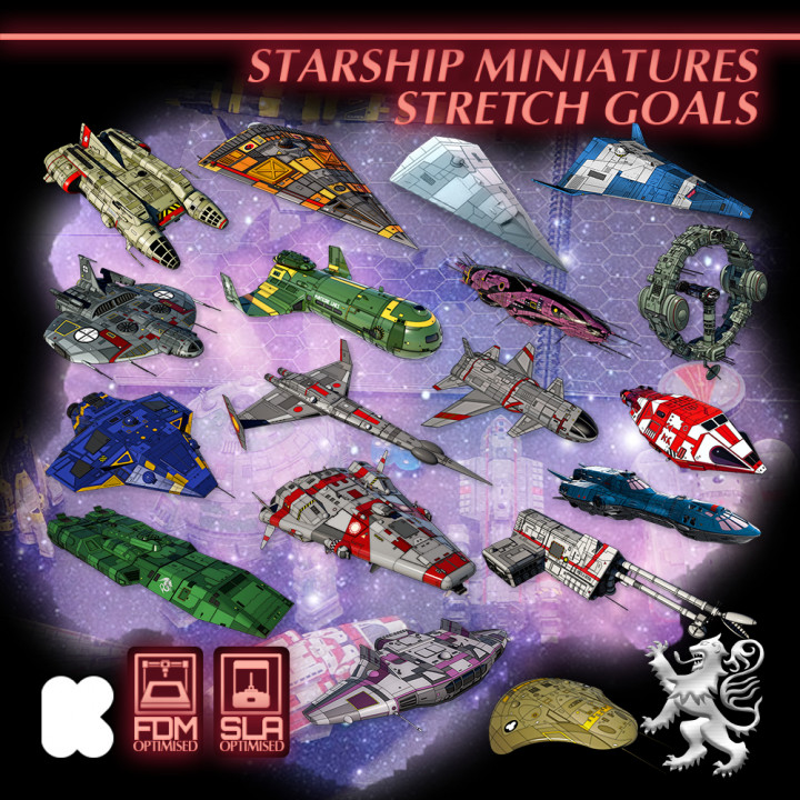Traveller Starship Miniatures Stretch Goals's Cover