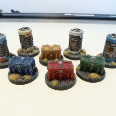 Picture of print of Tech boxes and barrels