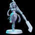 Nami Sung (Asian Glaive Fighter) 32mm - DnD image