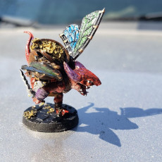 Picture of print of Kobold Rogue (+Christmas Version)