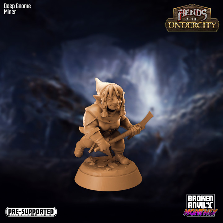 $5.00Fiends of the Undercity - Deep Gnome Miner