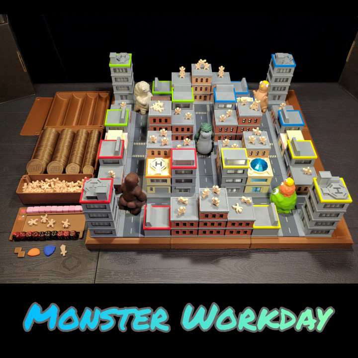 $25.00Monster Workday - Multiplayer battle board game