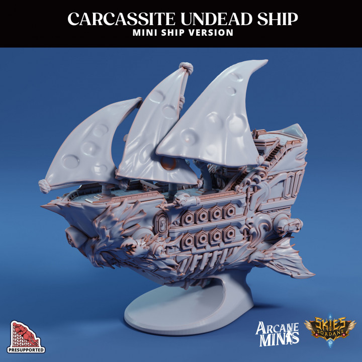 Carcassite Ship - Mini Ship's Cover