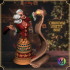 Christmas Lunette Bust image