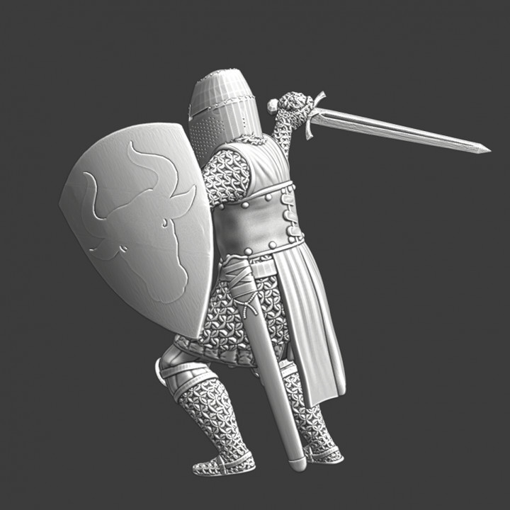 $5.00Knight with great helmet and sword